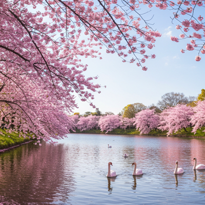 석촌호수 벚꽃