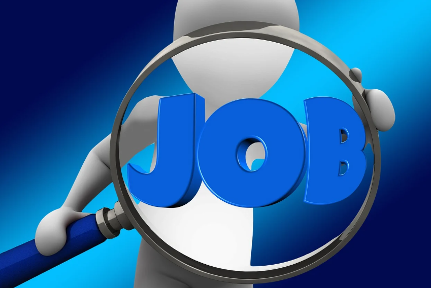 구직활동관련 형상화된 이미지