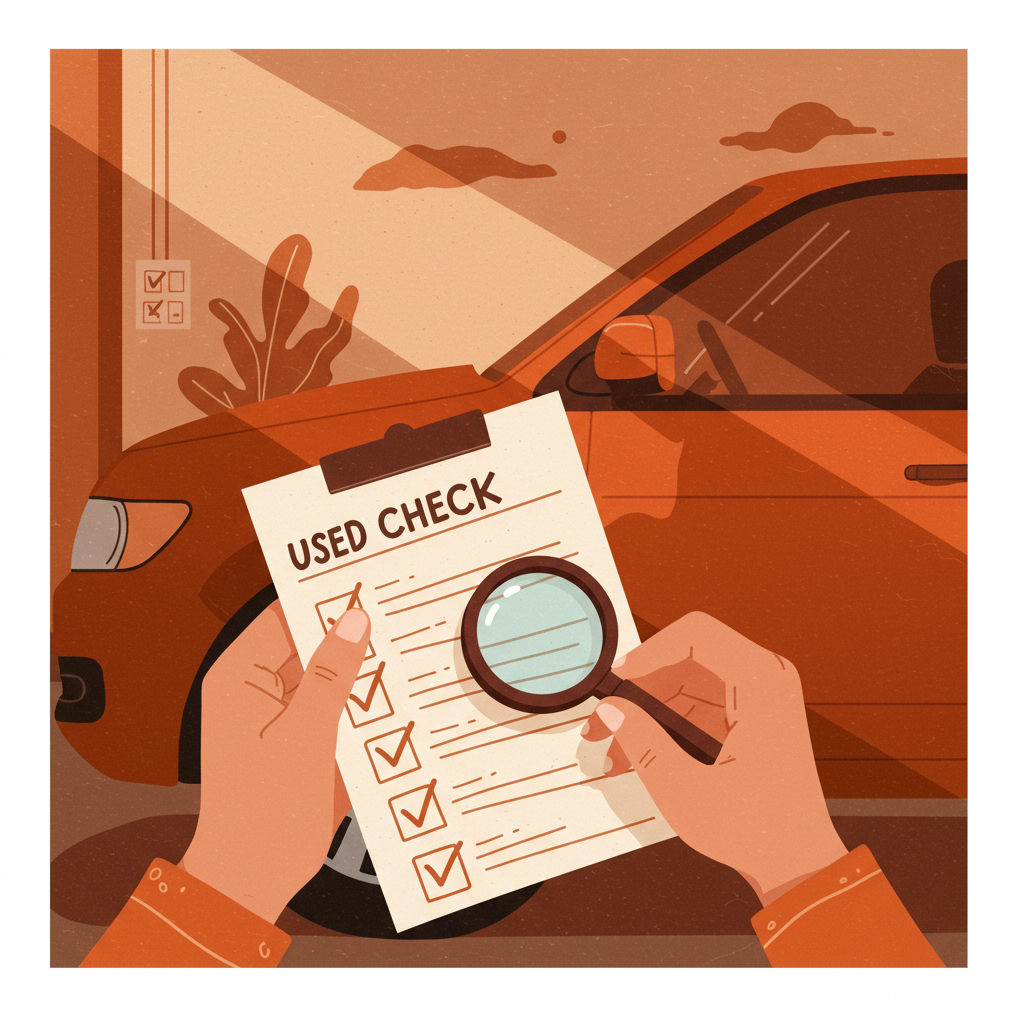 성능점검기록부부터 침수차 구별법까지, 중고차 구매 체크리스트