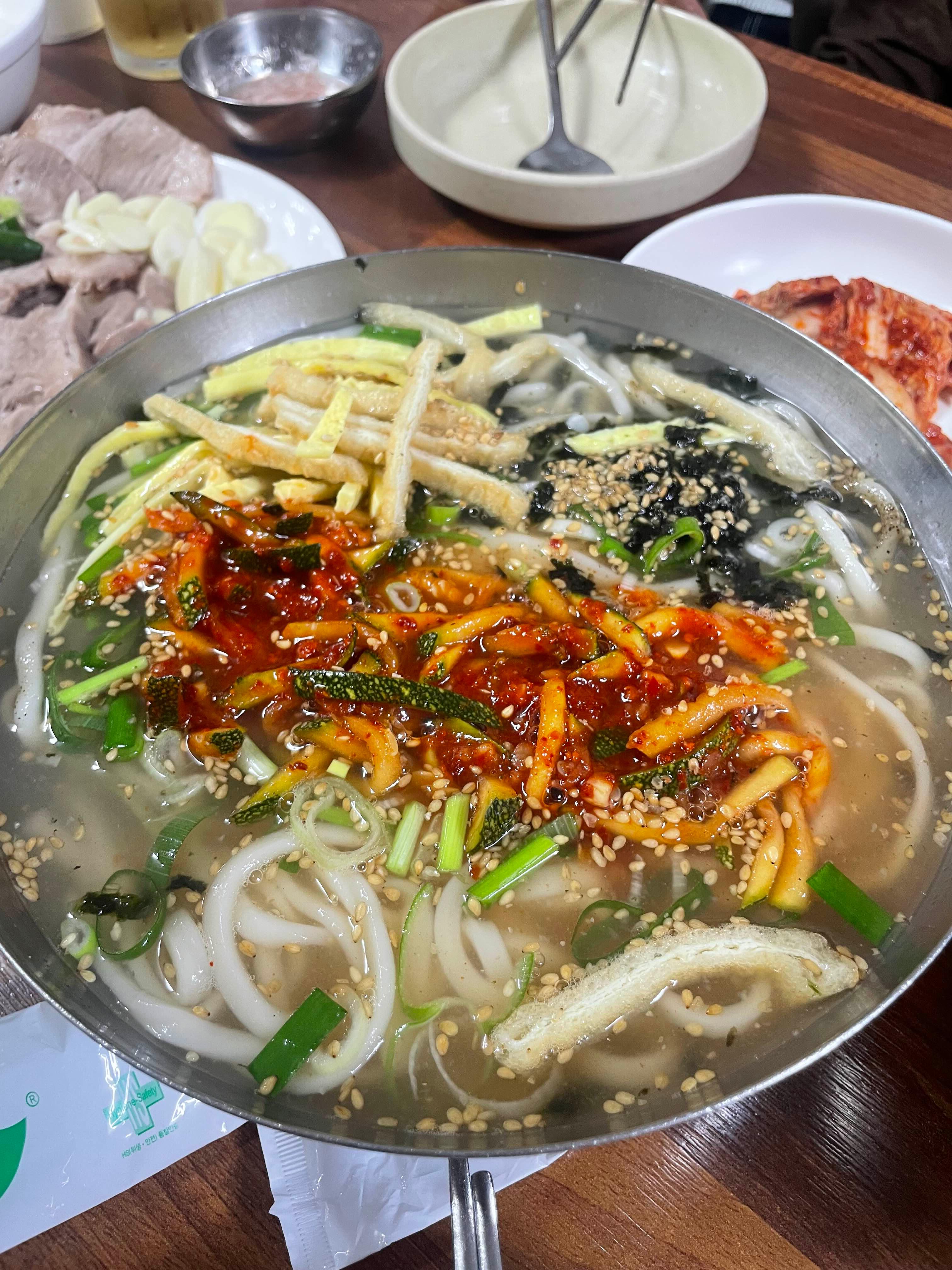 대전 광천식당 두부두루치기