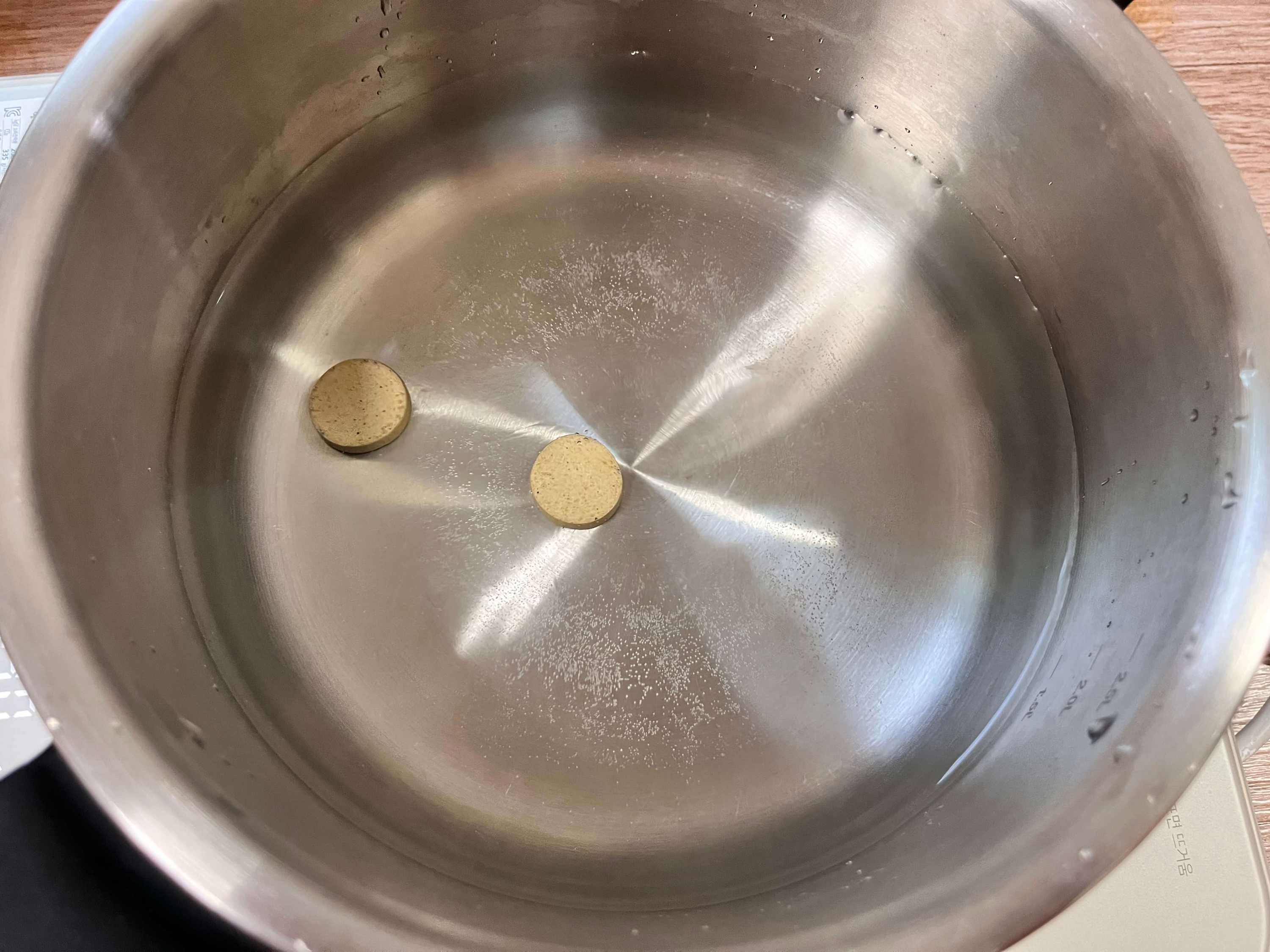 간단한 차돌 알배추 된장찌개