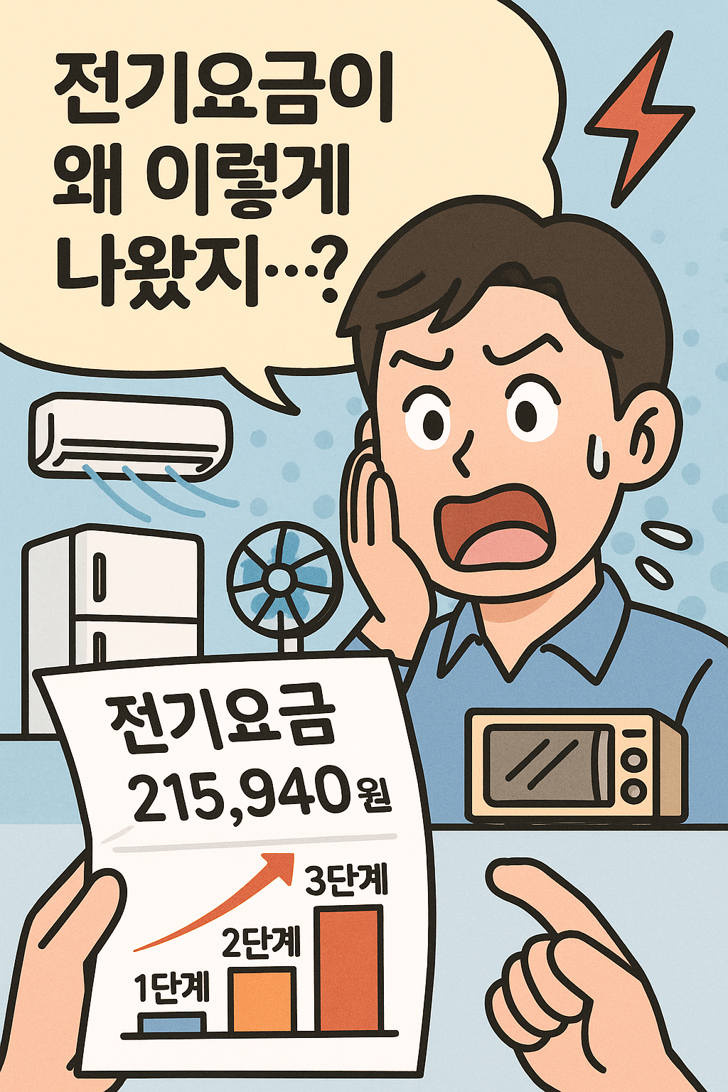 전기요금 갑자기 폭등? 사실은 &lsquo;누진제 구간 진입&rsquo;이 만든 착시였습니다
