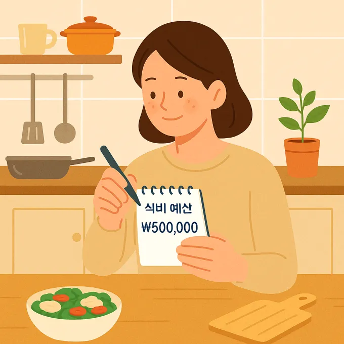 식비 예산 짜기