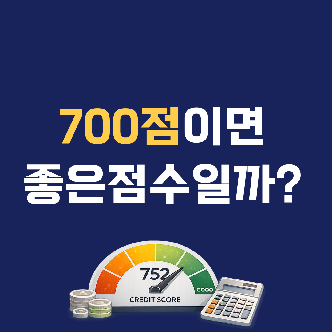 신용점수 몇 점부터 ‘좋은 점수’일까? 금융사 기준 쉽게 정리