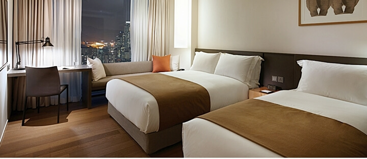 신라 스테이 역삼 객실의 모습