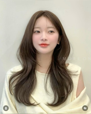 긴머리헤어스타일