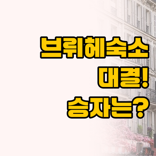 브뤼헤 여행 완성도를 결정할 숙소, ..