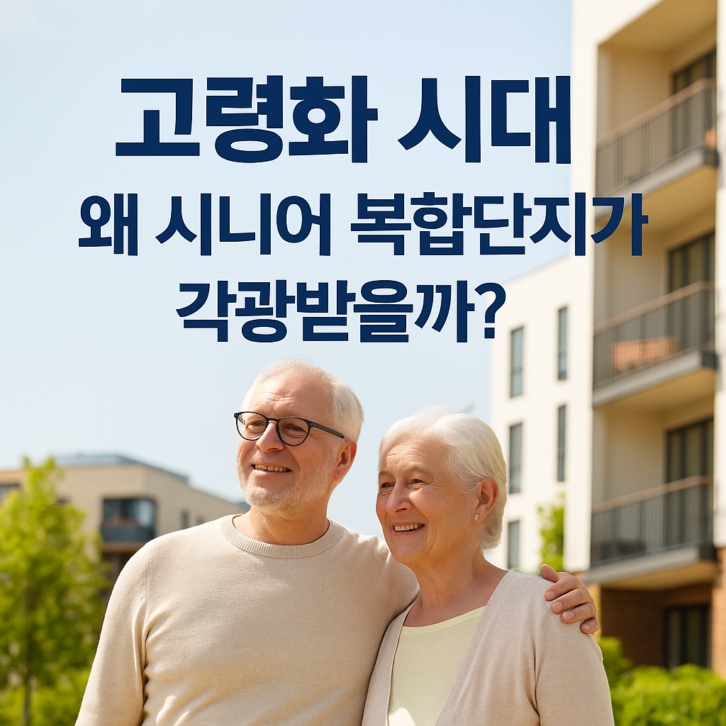 고령화 시대, 왜 시니어 복합단지가 각광받을까?