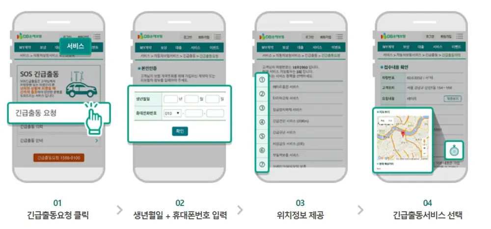 동부화재-긴급출동-서비스-모바일