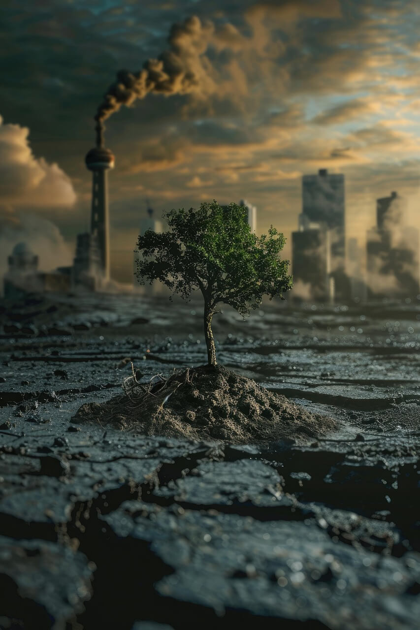 폐허에 남겨진 졸업사진 한 장