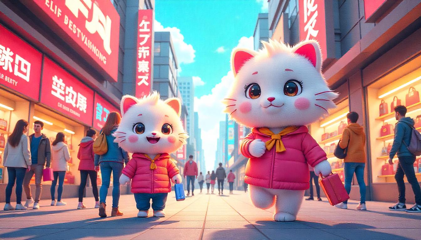 티니핑 캐릭터는 장난기 있고 역동적인 포즈