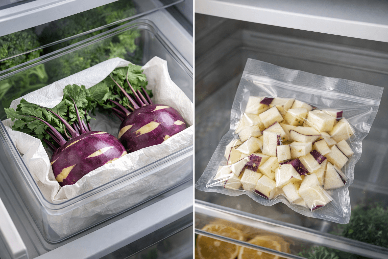 신선도를 살리는 콜라비 보관 전략