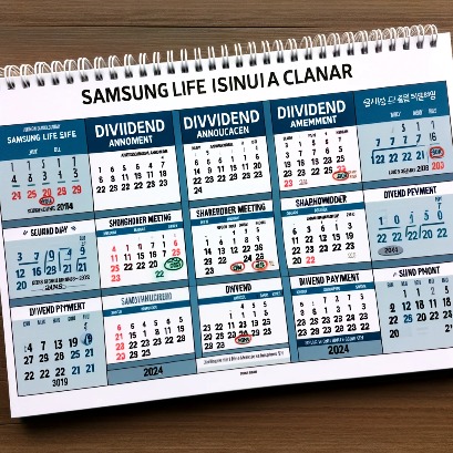 삼성생명 배당 배당금 배당일 실적 5