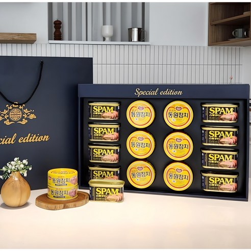 스팸 참치 혼합 선물세트 특징, 추천정보