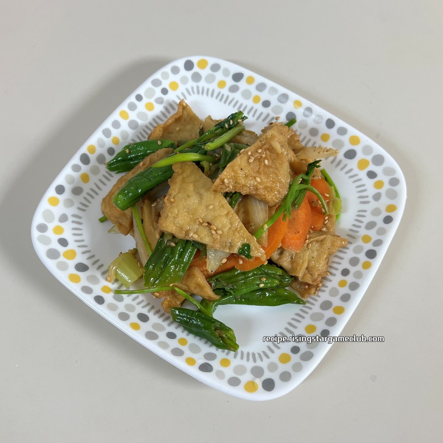 꽈리고추 어묵(오뎅)볶음