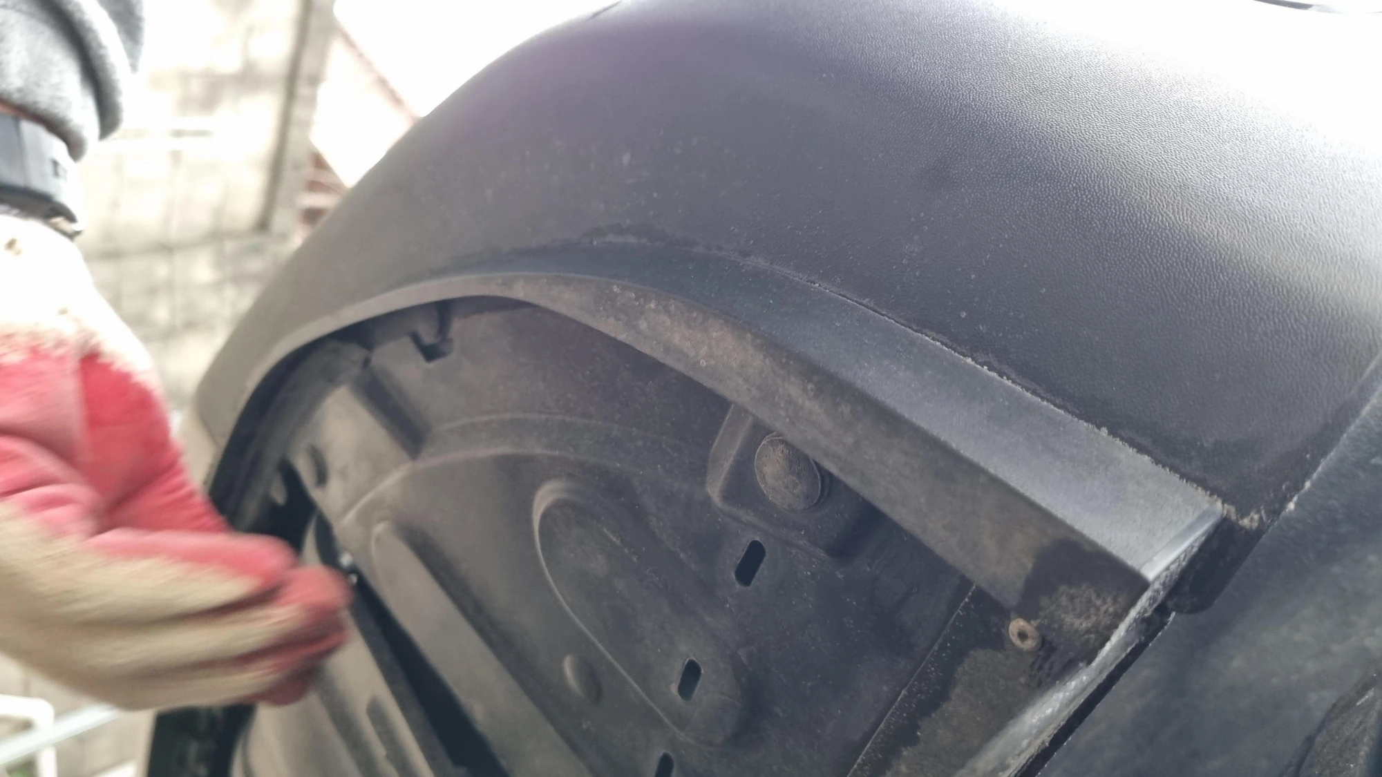 싼타페 범퍼 하부