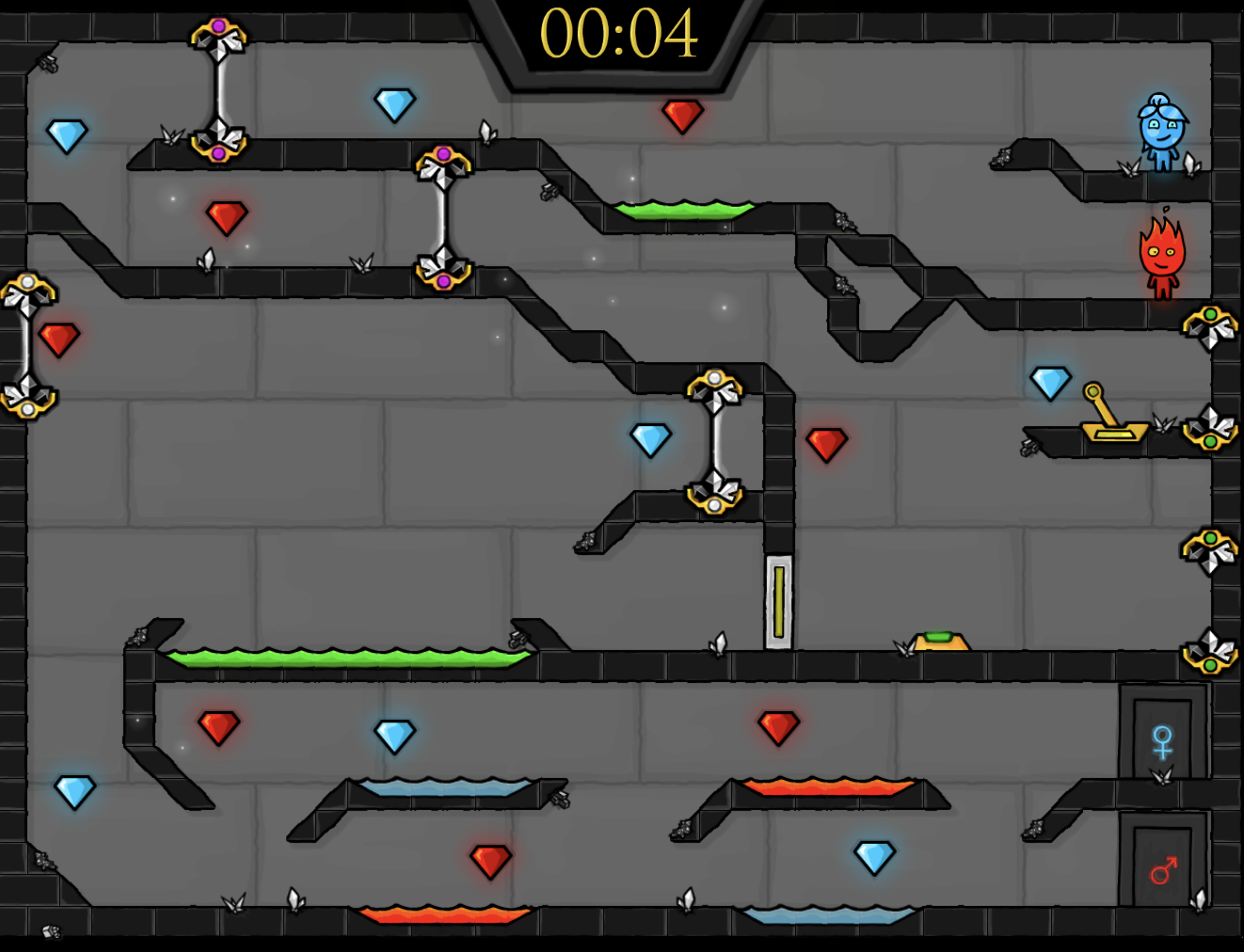 물불게임 크리스탈 템플