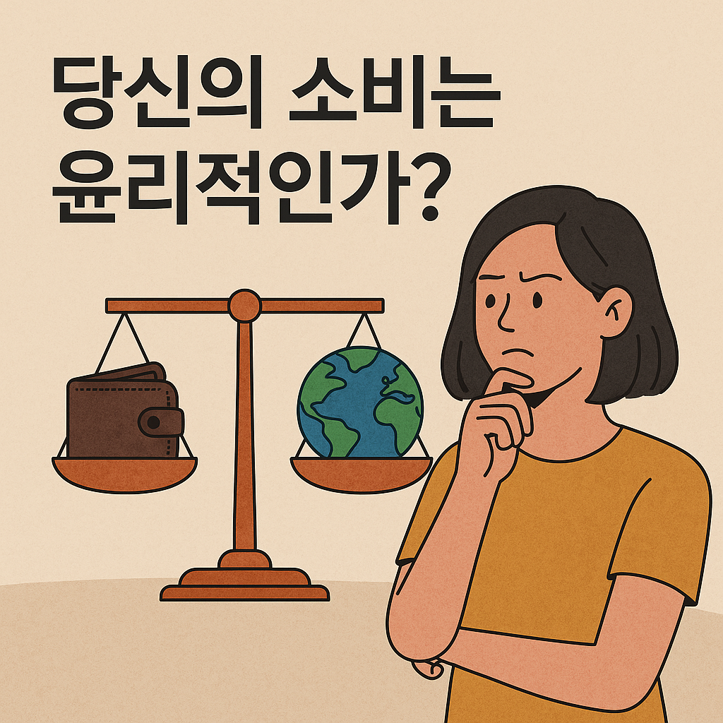 당신의 소비는 윤리적인가? 철학이 묻는 선택의 의미