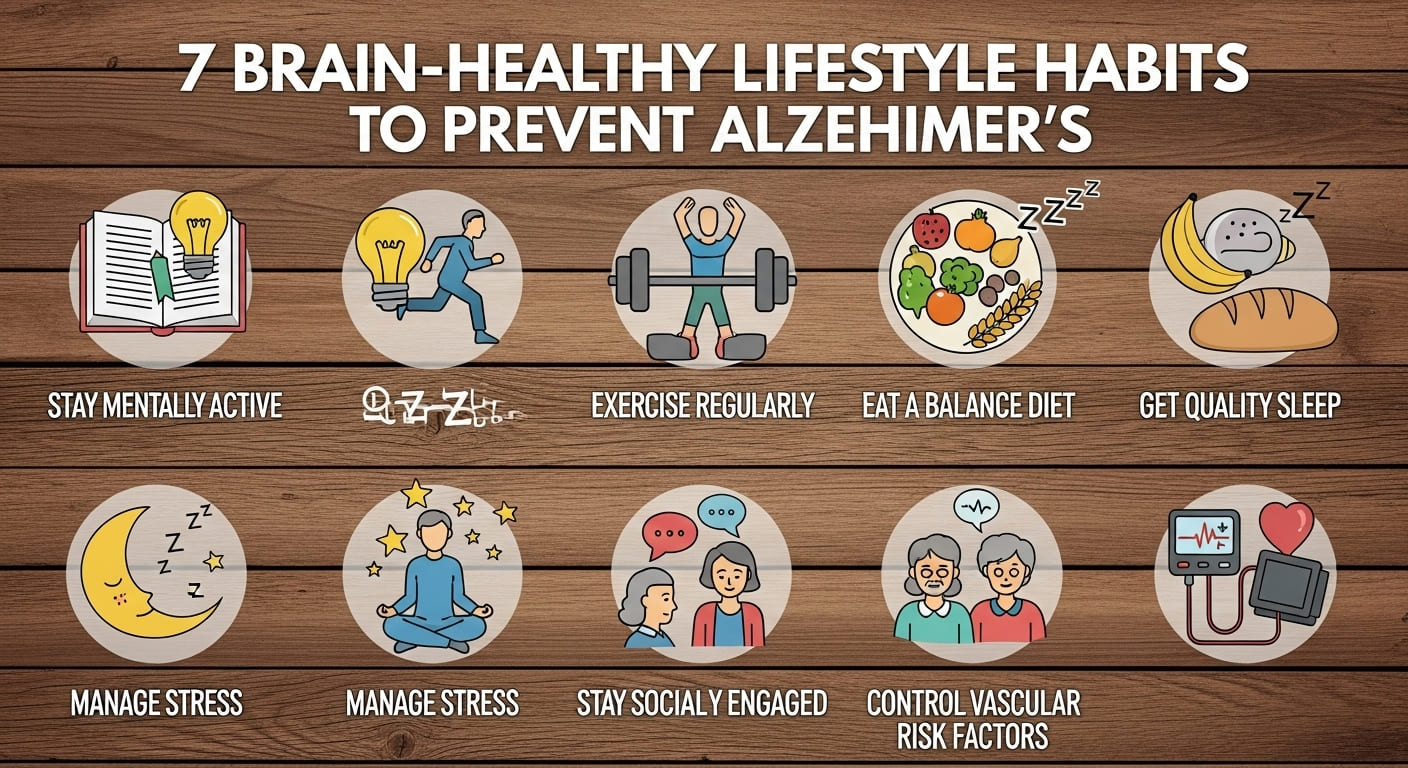 뇌 건강을 위한 7가지 생활 습관