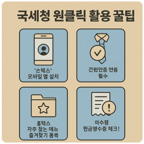 국세청-원클릭-서비스