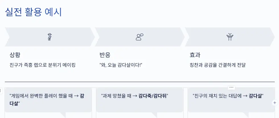 실전 활용