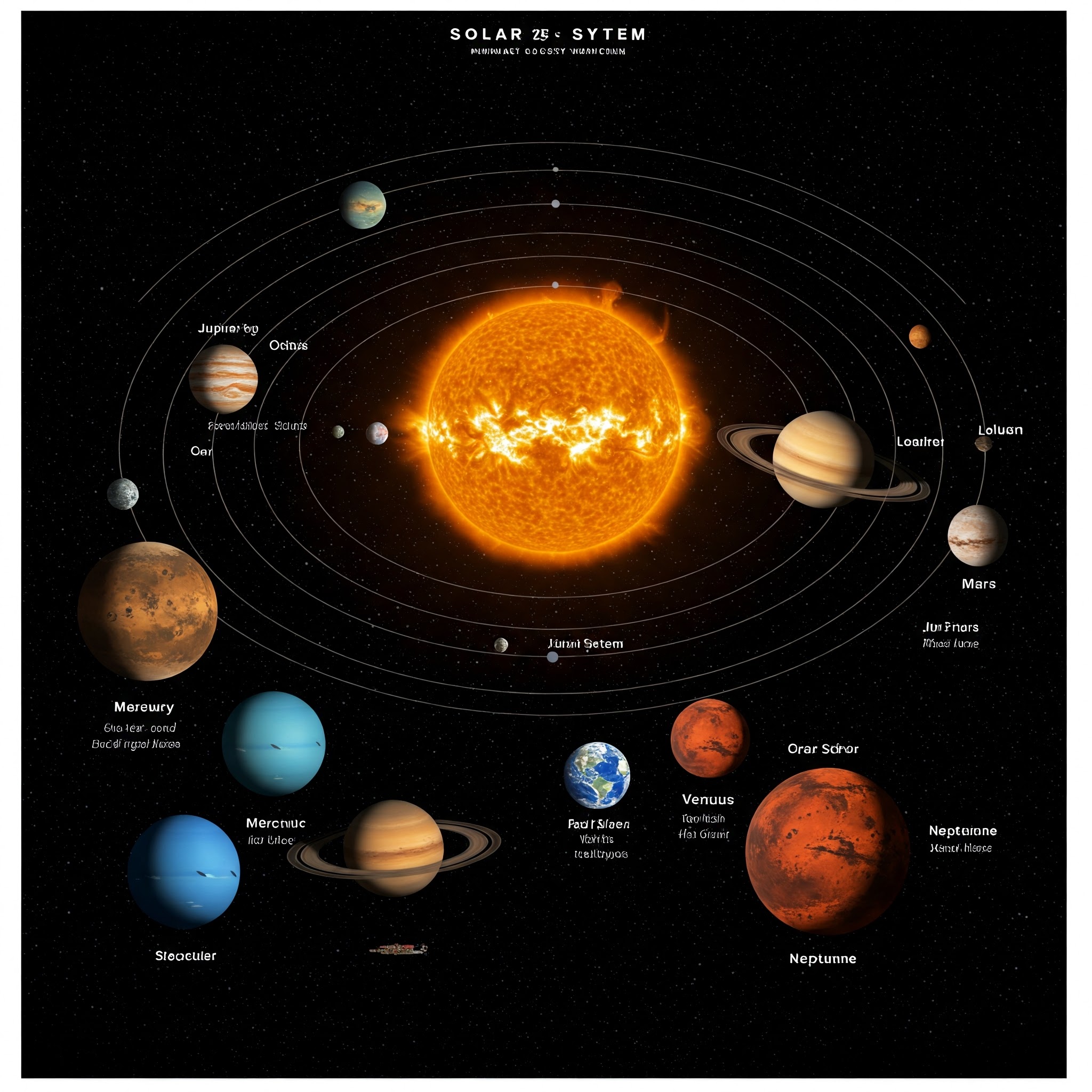 태양의 가족, 다채로운 행성들의 이야기