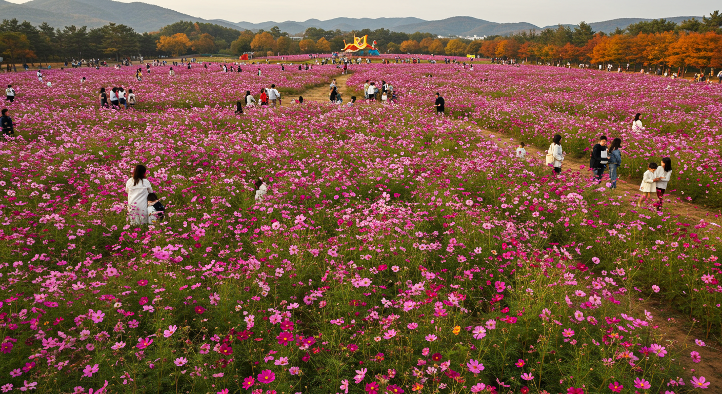 2025 구리 코스모스 축제 주차·교통 완벽 가이드