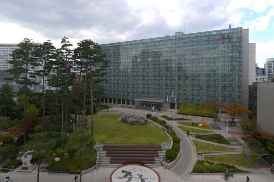 서울 중구 공영주차장 전경