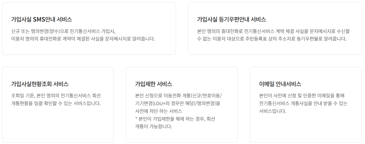 명의도용방지-서비스-내용