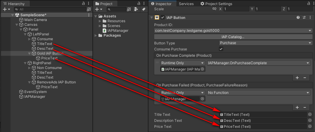 title, desc, price 텍스트 컨포넌트 연결 이미지