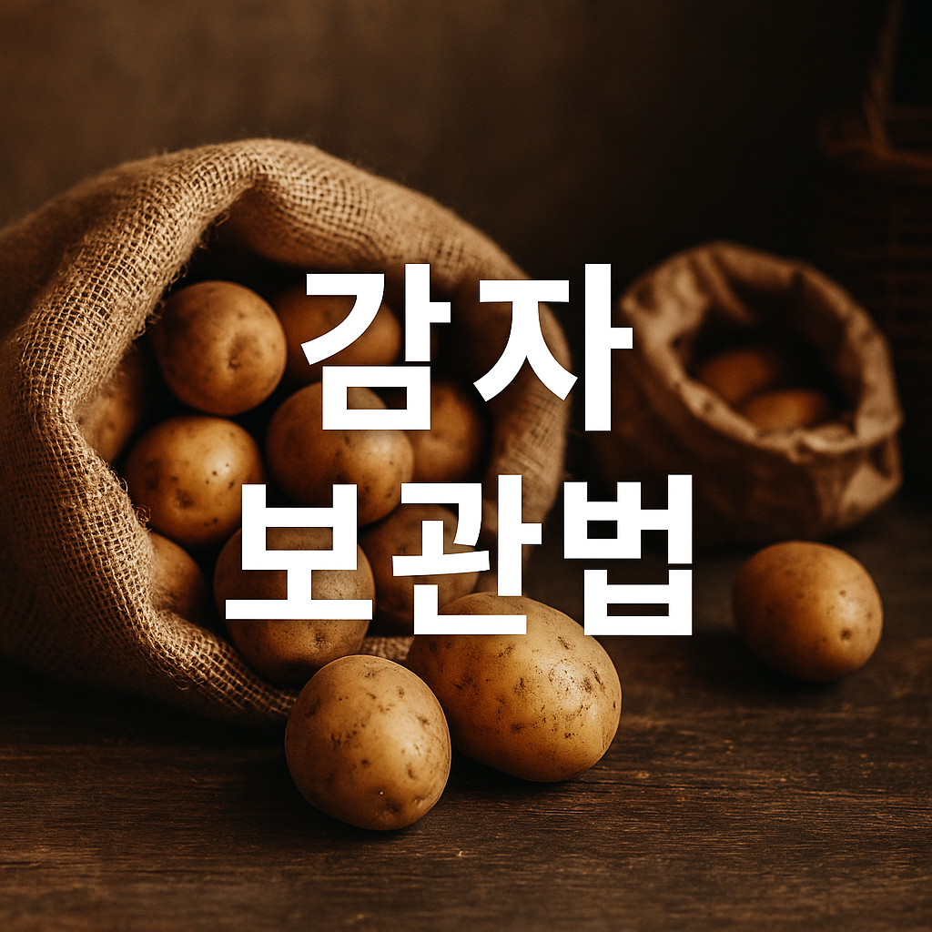 감자 보관법