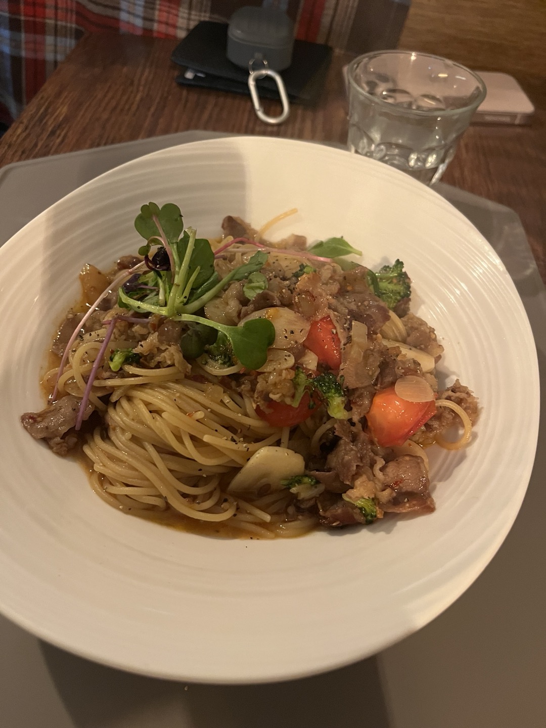 은평구 불광동 브로밀 OIL pasta 차돌박이 오일 파스타