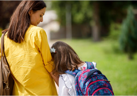 elementary student separation anxiety