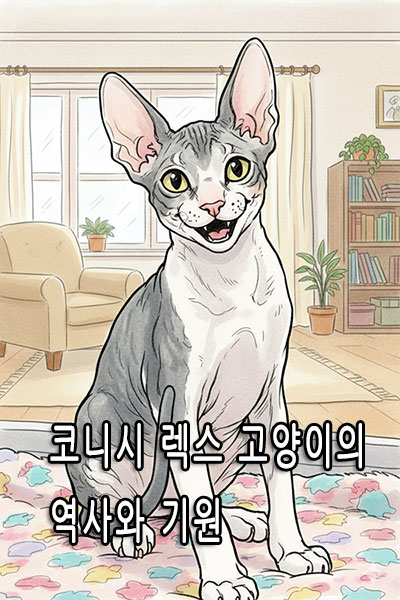 코니시 렉스 고양이의 역사와 기원