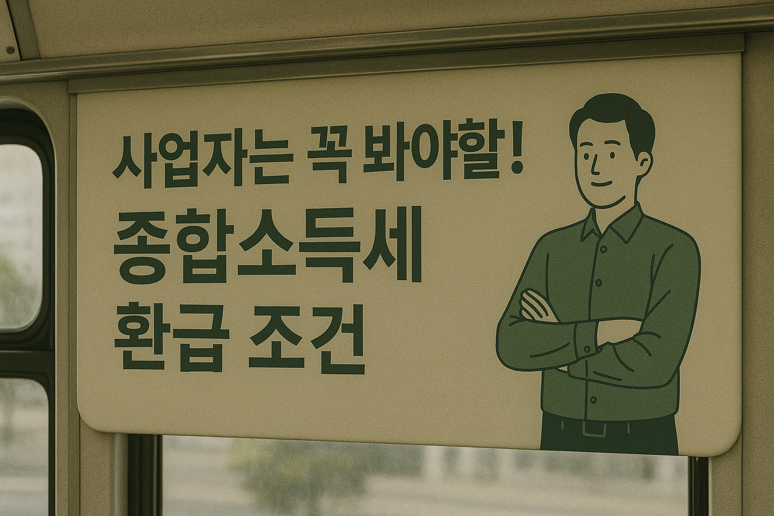 사업자 종합소득세 환급