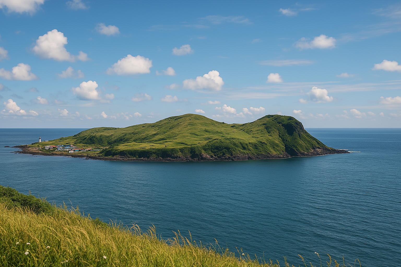우도 - 소가 누워있는 형상의 아름다운 부속 섬