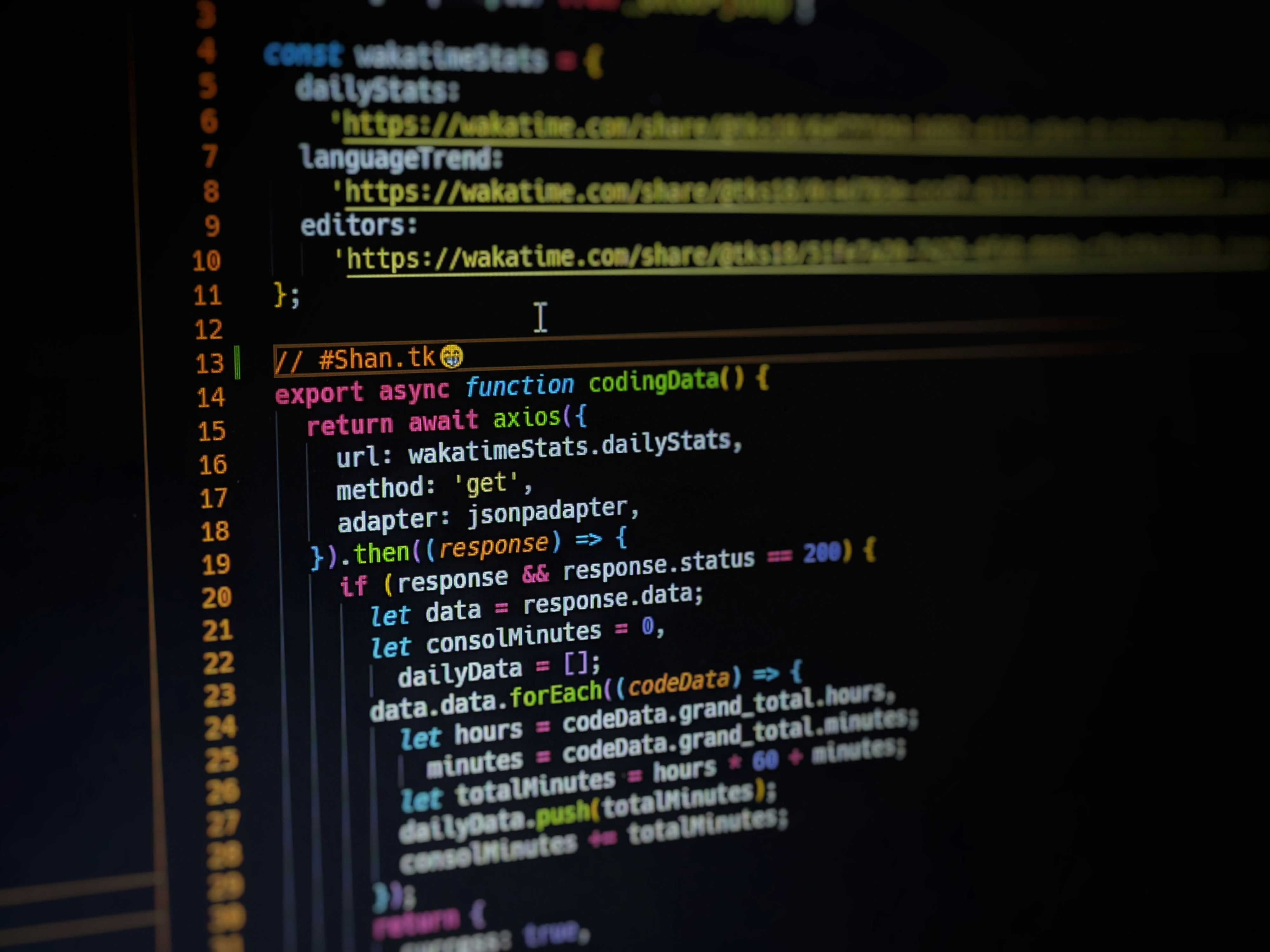 자바스크립트 코드