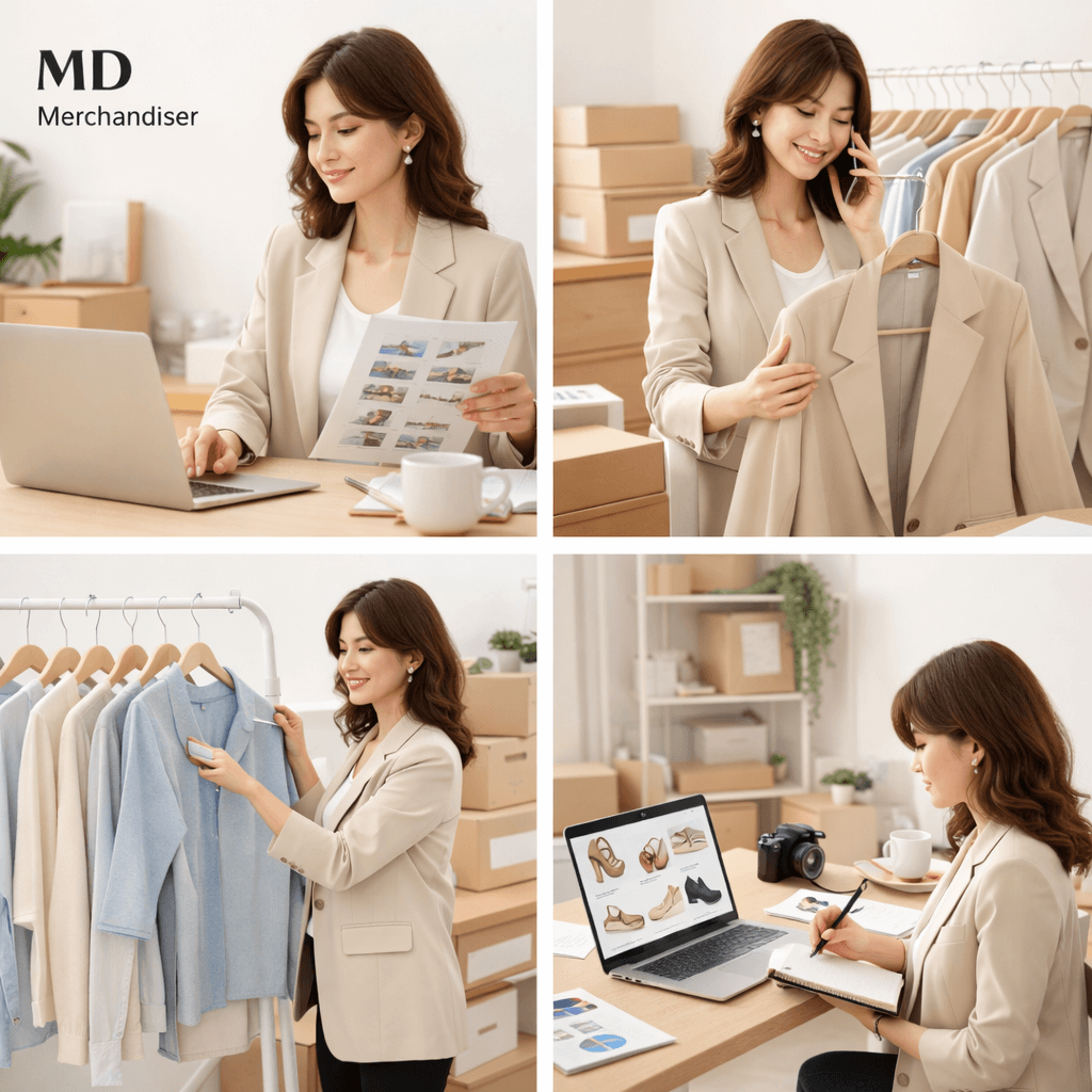 특정 직업군의 숨은 업무 프로세스-104편. 쇼핑몰 MD의 매출 뒤에 숨겨진 6단계 흐름