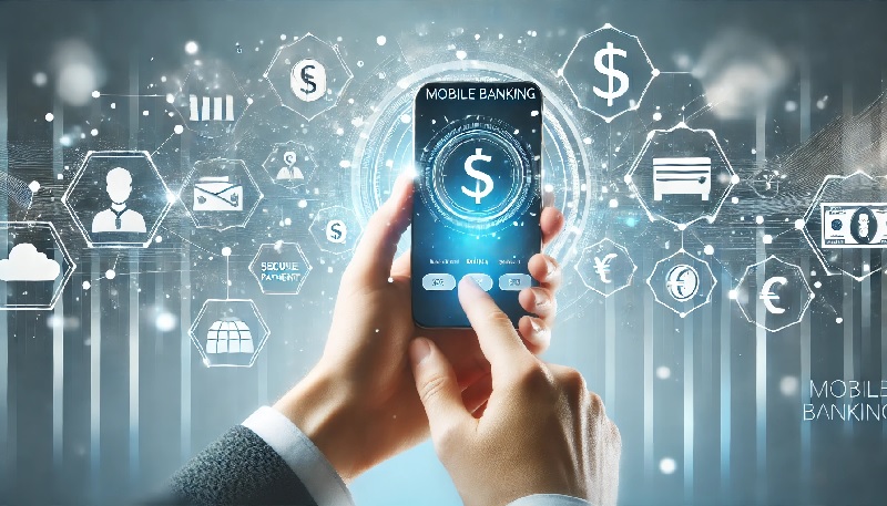 모바일 뱅킹에 대한 이미지