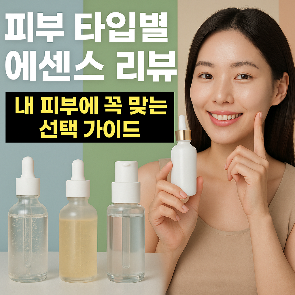 피부 타입별 에센스
