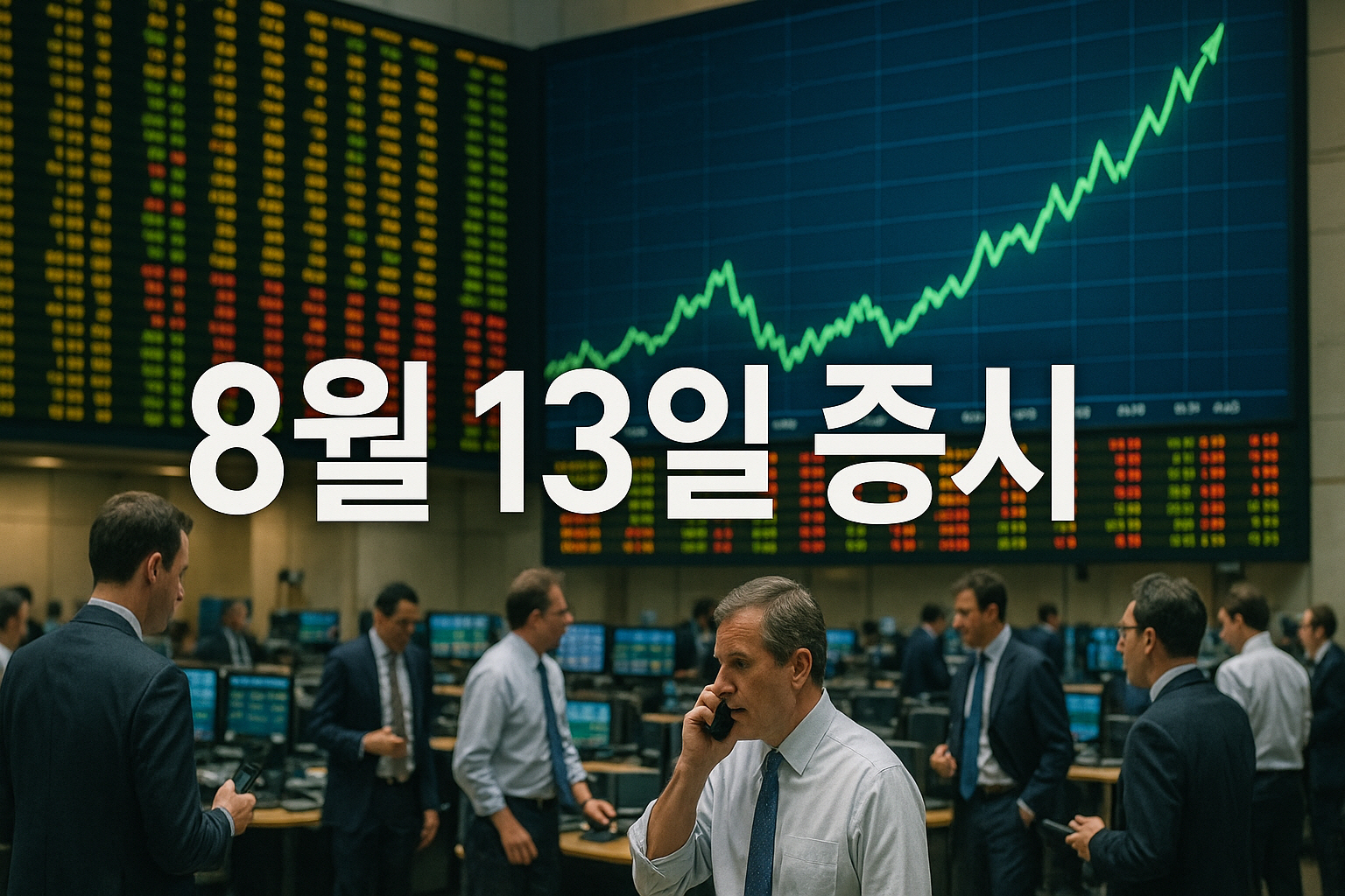 2025년 8월 13일 증시