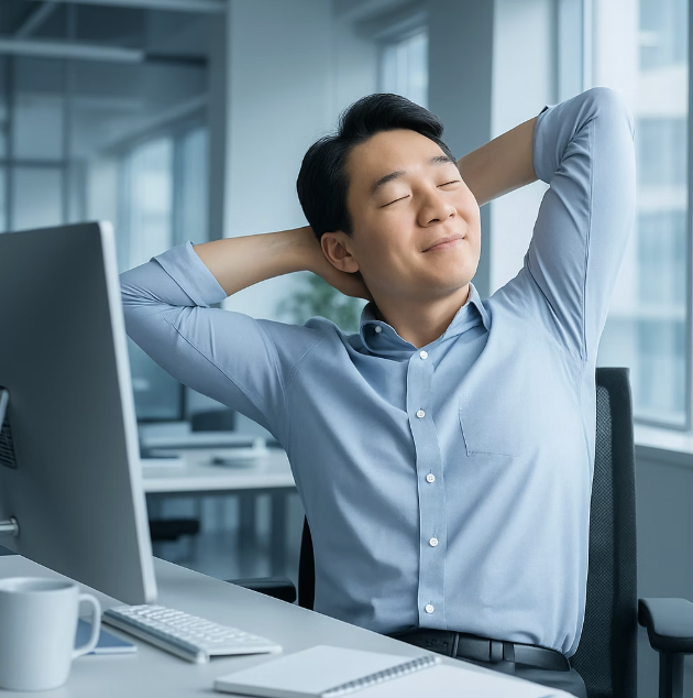 움직이면 오히려 편안해져요