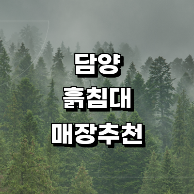 담양군 흙침대