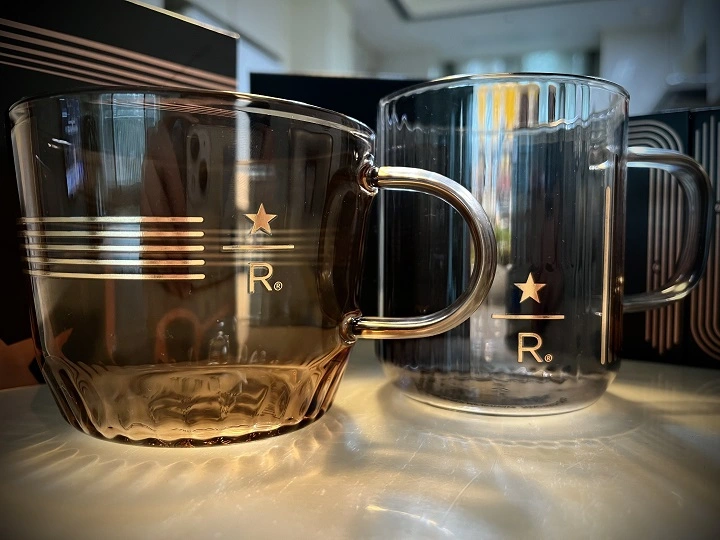 스타벅스 리저브 유리컵