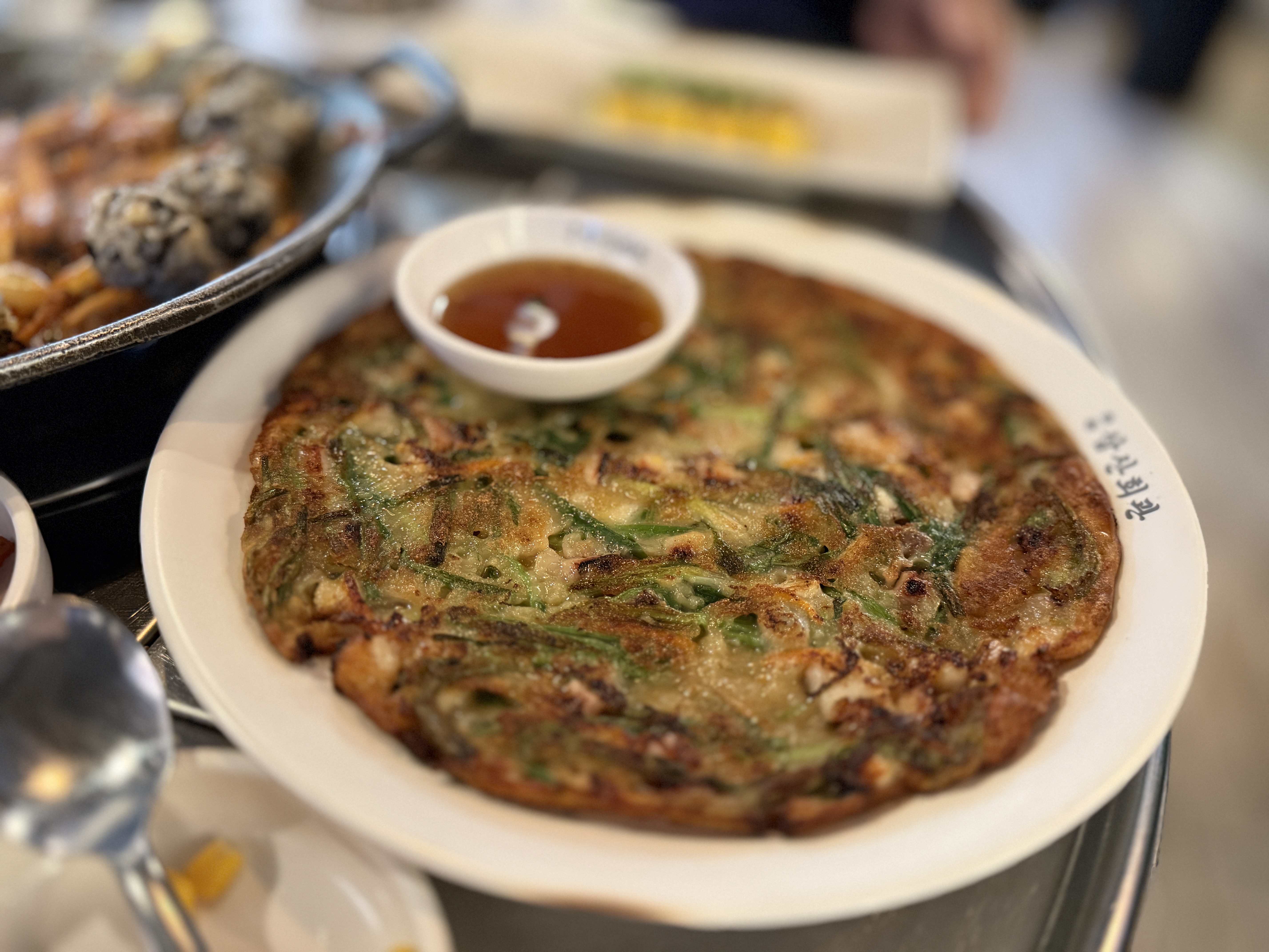 서울 교대역 맛집 사이드메뉴 - 삼산회관 해물파전