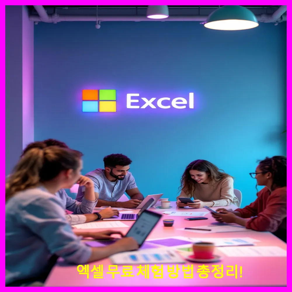 엑셀 무료 체험 방법 총정리!
