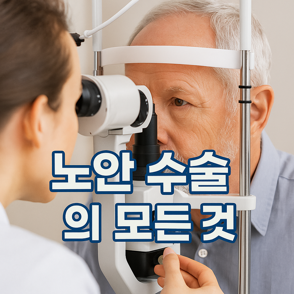 👁 노안 수술의 모든 것 - 40대 이후 시력 고민? 노안 교정 수술 완벽 가이드