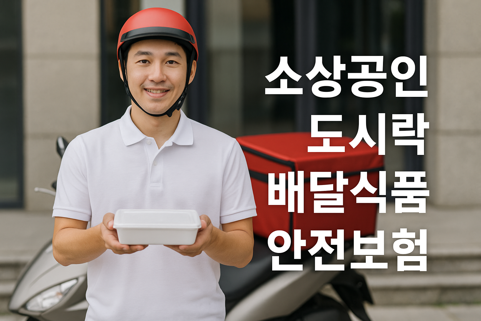 소상공인을 위한 도시락 배달식품 안전보험, 진짜 필요한가요? 관련 사진