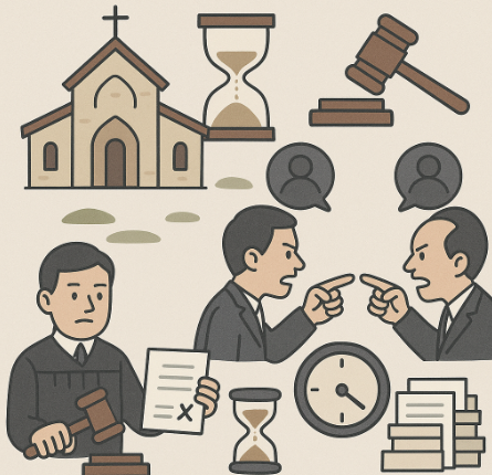 종교법인 건물 경매 소송