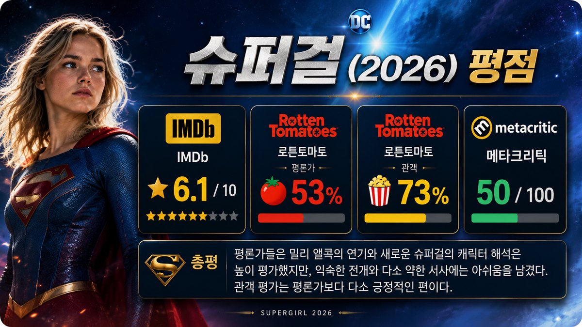 슈퍼걸(Supergirl) 평점